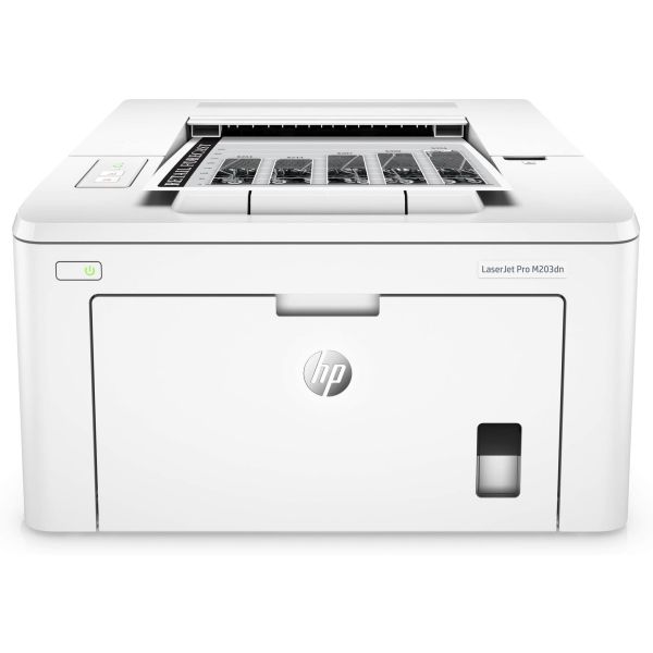 HP LaserJet Pro M203dn printer, Zwart-wit, Printer voor Thuis en thuiskantoor, Print, Printen vanaf telefoon of tablet; Dubbelzijdig printen; JetIntelligence-cartridge (G3Q46A#B19)