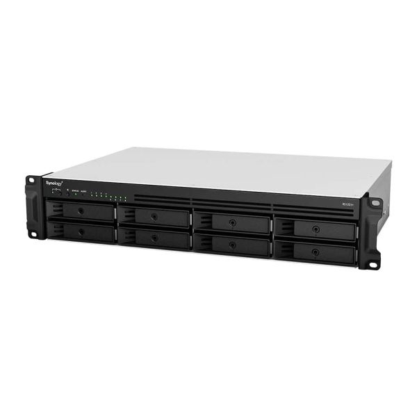 Synology RackStation RS1221+ data-opslag-server NAS Rack (2U) Ethernet LAN Zwart V1500B (RS1221+)