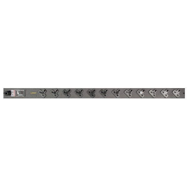 Vertiv EGVHVAAN122-102UKRPS6-IP44 energiedistributie 15 AC-uitgang(en) Zwart (G2113)