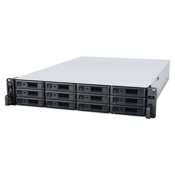 Synology SA SA6400 data-opslag-server NAS Rack (2U) Ethernet LAN Zwart 7272 (SA6400)