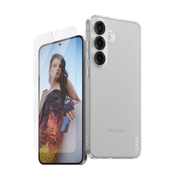 PanzerGlass CARE™ by ® 2-in-1 Bundle Samsung Galaxy S25+ Doorzichtige schermbeschermer 1 stuk(s) (CRRCANUG37942)