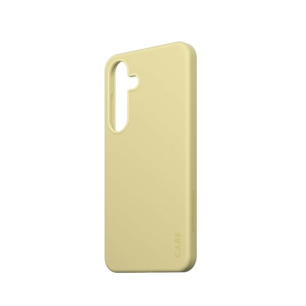 PanzerGlass CARE™ by ® Case Chardonnay Samsung Galaxy S25+ mobiele telefoon behuizingen Hoes Geel (CRRFACOG37942)