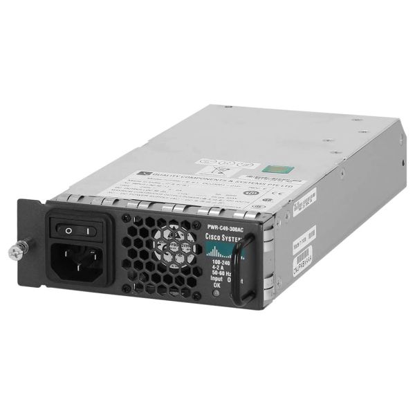 Cisco Catalyst 4948 300W AC Power Supply (PWR-C49-300AC-RFB)
