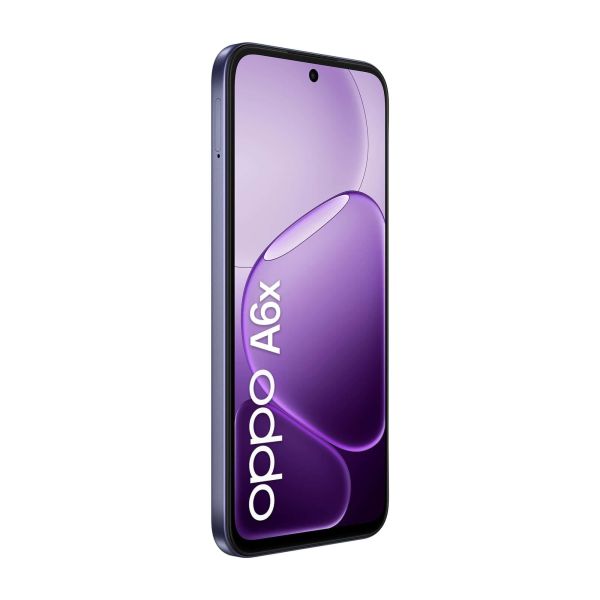 OPPO A6x 17,1 cm (6.75") Dual SIM Android 15 4G USB Type-C 4 GB 128 GB 6100 mAh Paars (CPH2819BE) OPPO A6x 17,1 cm (6.75") Dual SIM Android 15 4G USB Type-C 4 GB 128 GB 6100 mAh Paars (CPH2819BE)