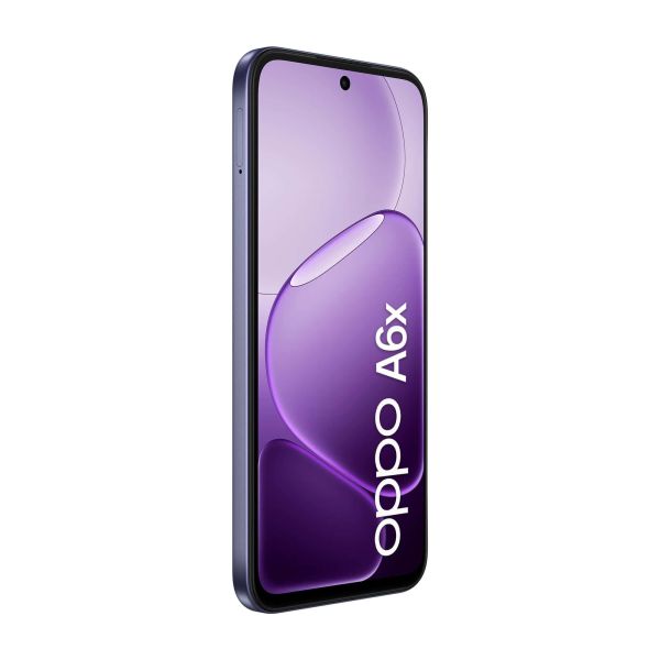 OPPO A6x 17,1 cm (6.75") Dual SIM Android 15 4G USB Type-C 4 GB 128 GB 6100 mAh Paars (CPH2819BE) OPPO A6x 17,1 cm (6.75") Dual SIM Android 15 4G USB Type-C 4 GB 128 GB 6100 mAh Paars (CPH2819BE)