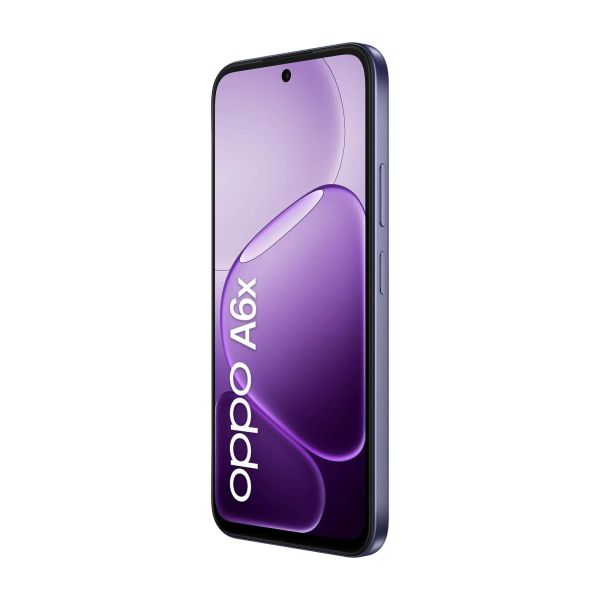 OPPO A6x 17,1 cm (6.75") Dual SIM Android 15 4G USB Type-C 4 GB 128 GB 6100 mAh Paars (CPH2819BE) OPPO A6x 17,1 cm (6.75") Dual SIM Android 15 4G USB Type-C 4 GB 128 GB 6100 mAh Paars (CPH2819BE)