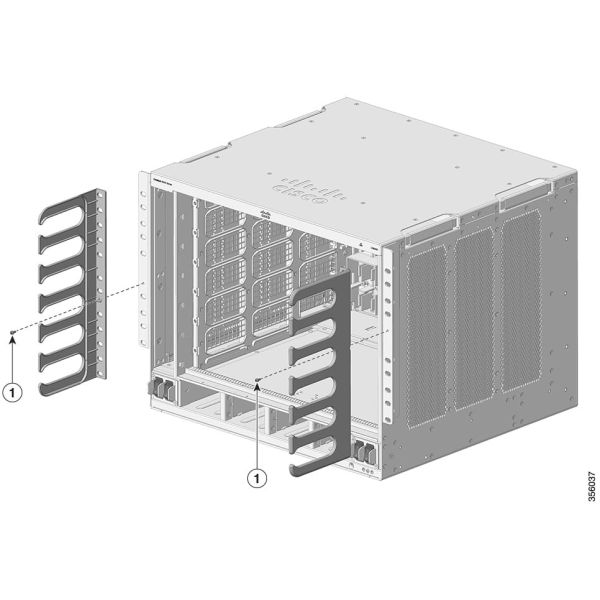 Cisco Cat9600 Series 6 slot chas Shelf InstKit (C9606-SHELF-KIT=)