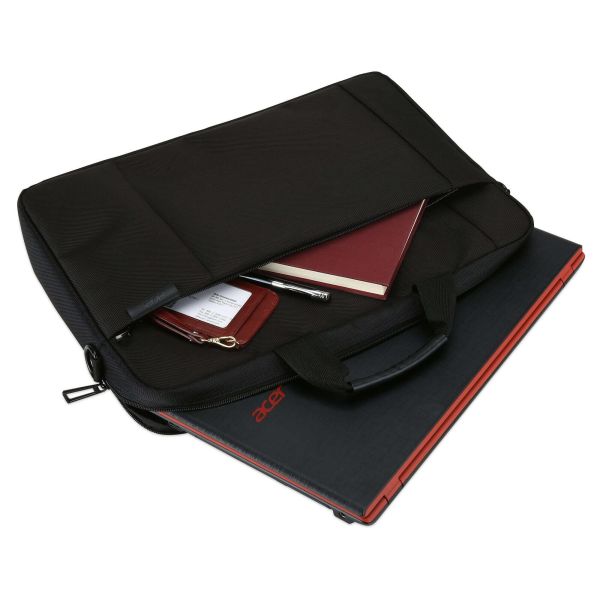 Acer Traveler Case 39,6 cm (15.6") Aktetas Zwart (NP.BAG1A.189) Acer Traveler Case 39,6 cm (15.6") Aktetas Zwart (NP.BAG1A.189)