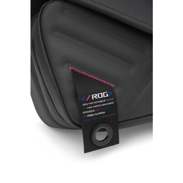 ASUS BC3004 ROG SLASH SLING BAG 4.0 Documententas PU leer, Polyester Zwart (90XB09Y0-BME000) n/a ASUS BC3004 ROG SLASH SLING BAG 4.0 Documententas PU leer, Polyester Zwart (90XB09Y0-BME000)