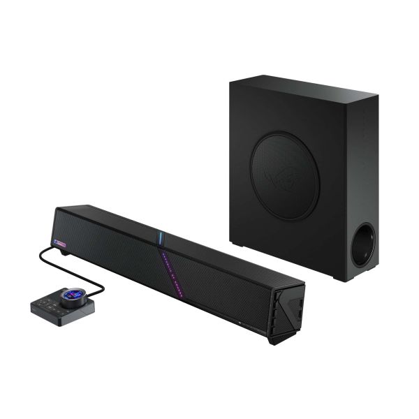 ASUS ROG Gjallar Zwart 2.1.2 kanalen (90YH0460-BAEA00)