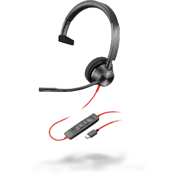Poly Blackwire 3310 USB Headset met Microfoon (214011-01)