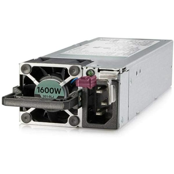 HPE 1600W Flex Slot Platinum Hot Plug Low Halogen Power Supply Kit 830272-B21 RENEW (830272R-B21)
