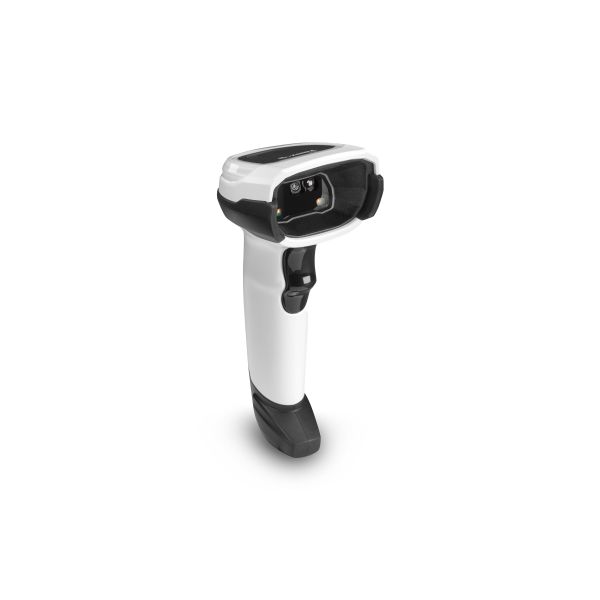 Zebra DS8178-SR draadloze 2D Barcodescanner Wit FIPS met standaard (DS8178-SR600000P2W)