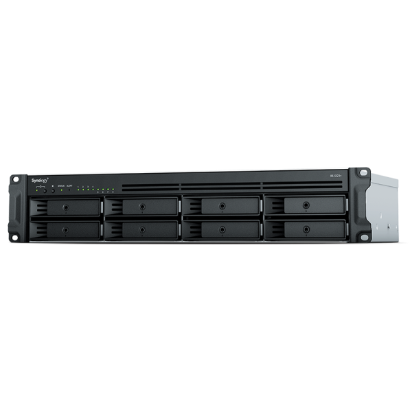 Synology RackStation RS1221+ 8-Bay NAS 48TB (4x12TB) (RS1221+/48T/4X12T)