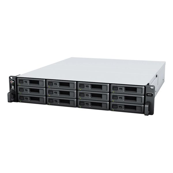Synology RackStation RS2423+ NAS 2U met 48TB HDD, 8GB DDR4, Zwart (RS2423+/48T/8X6T)