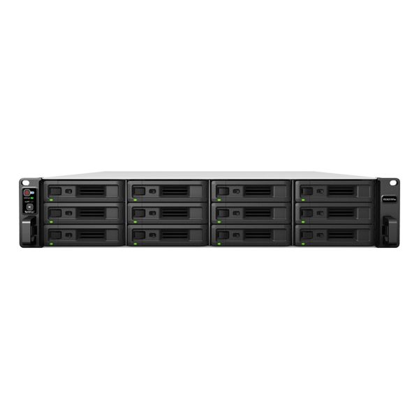 Synology RackStation RS3621RPxs NAS 12-Bay 72TB (6x12TB) (RS3621RPXS/72T/6X12T)