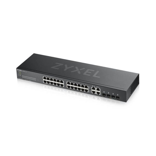 Zyxel GS1920-24V2 Managed Gigabit Ethernet (10/100/1000) Zwart (GS1920-24V2-EU0101F)
