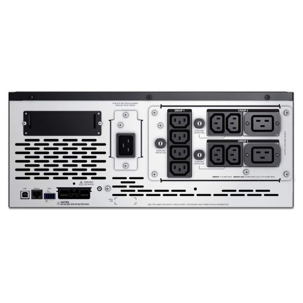 APC Smart-UPS X SMX2200HV - 2200VA, 8x C13, 2x C19 uitgang, USB, uitbreidbare runtime, short depth (SMX2200HV)