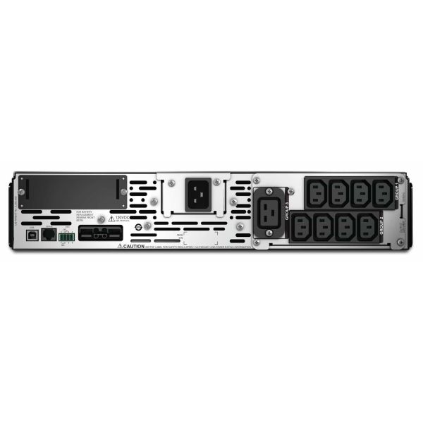 APC Smart-UPS X SMX3000RMHV2U - 8x C13, 1x C19 uitgang, USB, 3000VA, uitbreidbare runtime (SMX3000RMHV2U) 6/15 APC Smart-UPS X SMX3000RMHV2U - 8x C13, 1x C19 uitgang, USB, 3000VA, uitbreidbare runtime (SMX3000RMHV2U)