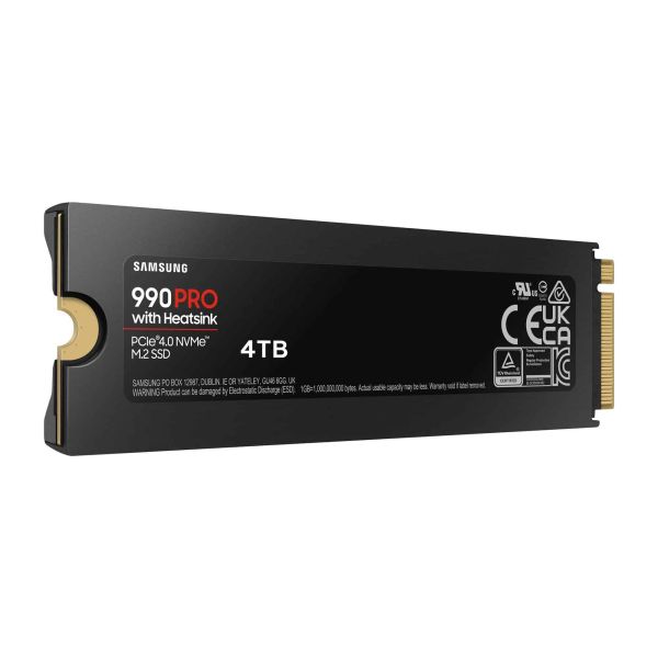 Samsung 990 Pro 4 TB M.2 PCI Express 4.0 NVMe V-NAND TLC (MZ-V9P4T0CW)
