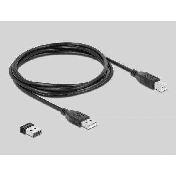 DeLOCK 90562 barcode-lezer Draagbare streepjescodelezer 1D/2D CMOS Zwart (90562)