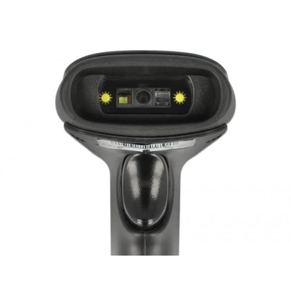 DeLOCK 90562 barcode-lezer Draagbare streepjescodelezer 1D/2D CMOS Zwart (90562)