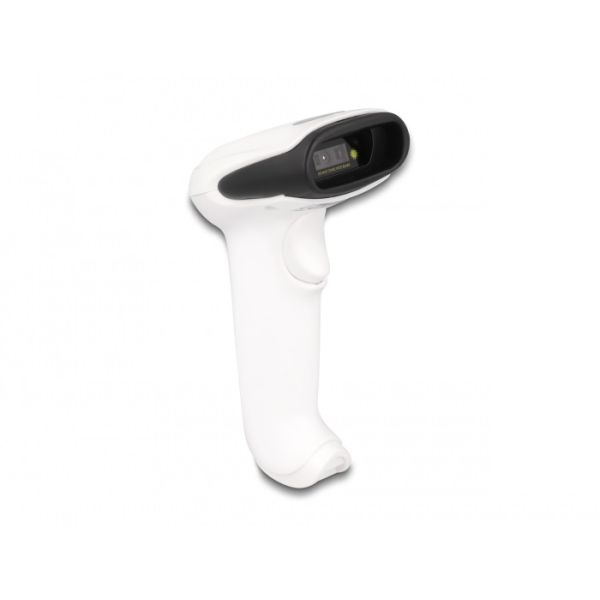 DeLOCK 90587 barcode-lezer Draagbare streepjescodelezer 1D/2D CMOS Wit (90587)