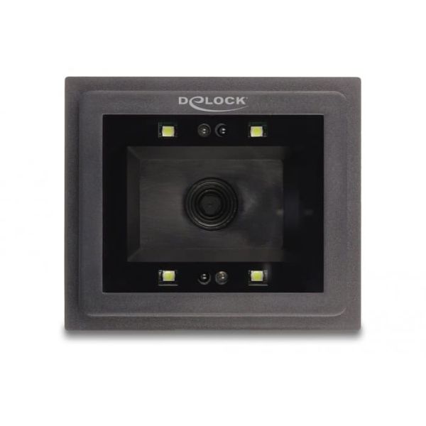 DeLOCK 90600 barcode-lezer Ingebouwde streepjescodelezer 1D/2D CMOS Zwart (90600)