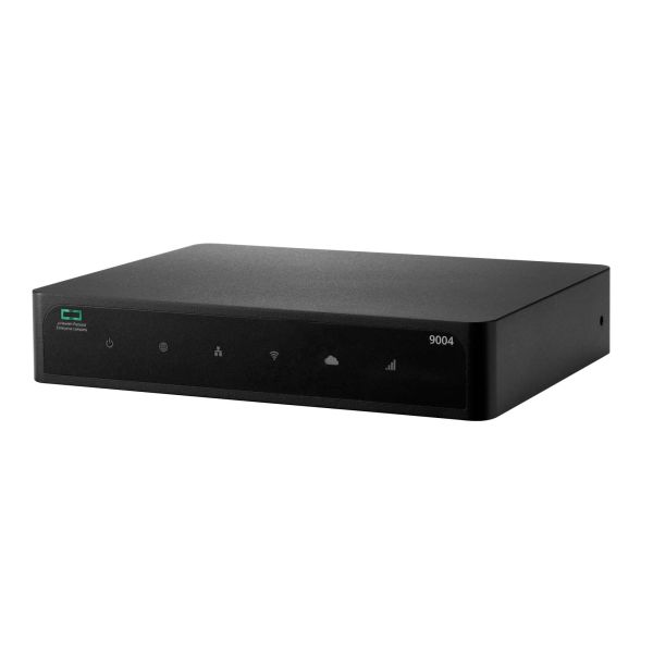 HPE Aruba Networking 9004 (JP) gateway, 4x GbE RJ45, 2.048 clients, 32 access points (R1B22A)