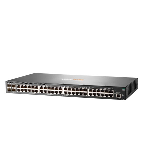 HPE Aruba Networking 2930F 48G 4SFP-switch, Layer 3, 48x Gigabit Ethernet, 4x SFP (JL260A#ABB-RFB)