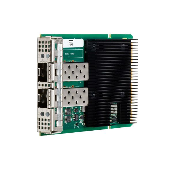 HPE Broadcom BCM57414 Ethernet-adapter, 10/25 Gb, 2 poorten SFP28, OCP3 (P10115-B21)