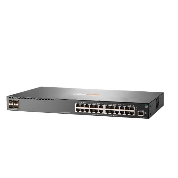HPE Aruba Networking 2930F 24G 4SFP+ Layer 3 switch, 24x Gigabit en 4x 10G SFP+ (JL253A#ABB)