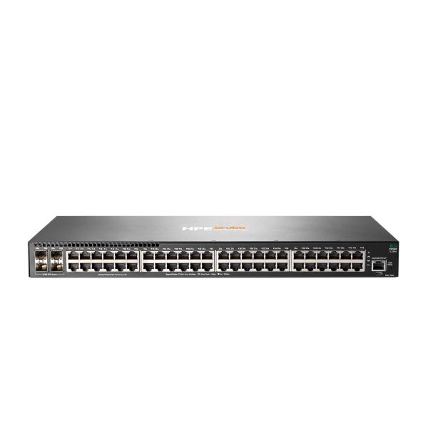 HPE Aruba Networking 2930F 48G 4SFP-switch, Layer 3, 48x Gigabit Ethernet, 4x SFP (JL260A#ABB-RFB)
