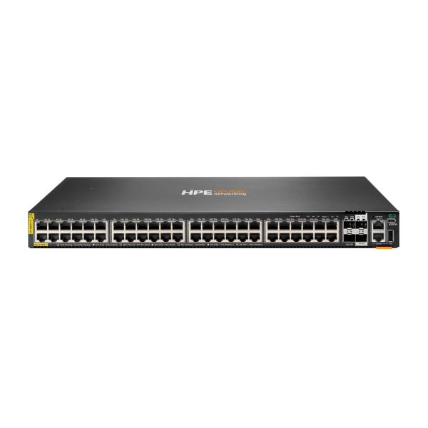HPE Aruba Networking CX 6200M 48G Class 4 PoE-switch met 4 SFP+ poorten (R8Q70A)