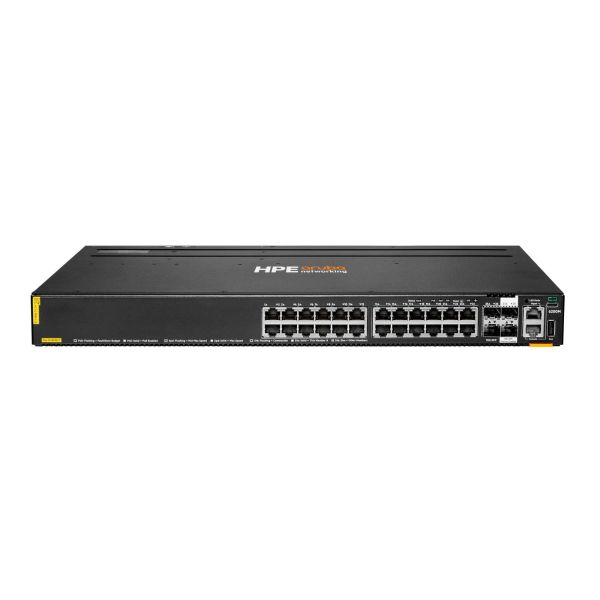 HPE Aruba Networking CX 6200M switch, 24 poorten Gigabit Class 4 PoE, 4x SFP+ (R8Q68A) 1/6 HPE Aruba Networking CX 6200M switch, 24 poorten Gigabit Class 4 PoE, 4x SFP+ (R8Q68A)