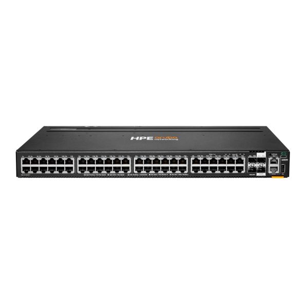 HPE Aruba Networking CX 6200M 48G 4SFP+ switch, 48 poorten Gigabit, 4x 1/10G SFP+, Layer 3, non-PoE (R8Q69A)