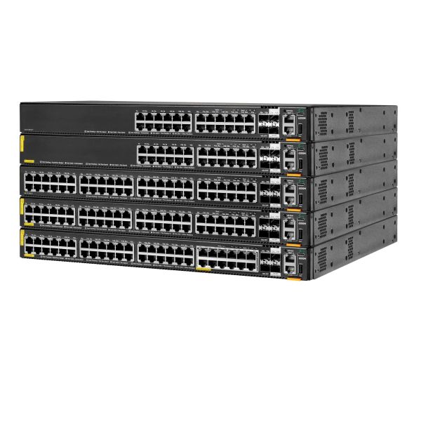 HPE Aruba Networking CX 6200M switch, 24 poorten Gigabit Class 4 PoE, 4x SFP+ (R8Q68A) 1/6 HPE Aruba Networking CX 6200M switch, 24 poorten Gigabit Class 4 PoE, 4x SFP+ (R8Q68A)