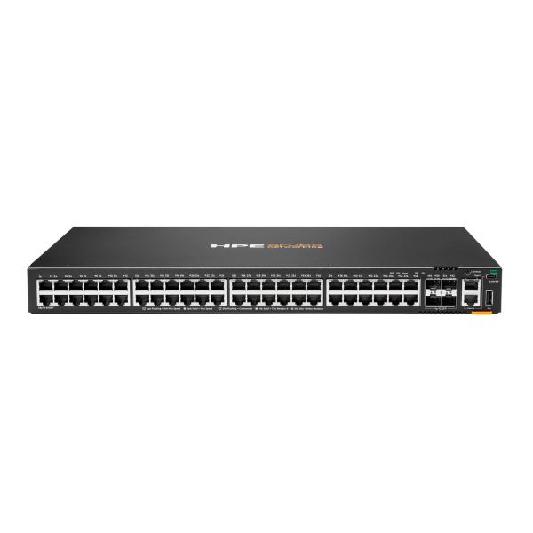 HPE Aruba Networking CX 6200F L3-switch, 48x 1GbE, 4x SFP, non-PoE, stackable (S0M83A#ABB)