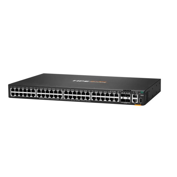 HPE Aruba Networking CX 6200F L3-switch, 48x 1GbE, 4x SFP, non-PoE, stackable (S0M83A#ABB)