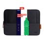 Trust Lisboa Laptop Sleeve 13,3 inch - Laptop sleeve – Voor laptops tot 13,3 inch – Gerecycled polyester – Zwart/Grijs (25350) thumbnail