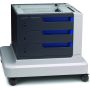 HP LaserJet 3x500-sheet papierinvoer met standaard (C1N63A) thumbnail