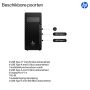 HP Z2 Tower G1i Wolf Pro Security Edition Intel Core Ultra 7 265K 64 GB DDR5-SDRAM 1 TB SSD Windows 11 Pro Workstation AI Workstation, AI PC Zwart (A40T5ET#ABH) thumbnail