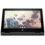 HP Chromebook x360 11 G4 Intel® Celeron® N5100 29,5 cm (11.6") Touchscreen HD 4 GB LPDDR4x-SDRAM 32 GB eMMC Wi-Fi 6 (802.11ax) ChromeOS Zwart (305X6EA#ABH) thumbnail