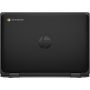 HP Chromebook Fortis x360 G3 J Intel® Celeron® N5100 29,5 cm (11.6") Touchscreen HD 8 GB LPDDR4x-SDRAM 64 GB eMMC Wi-Fi 6 (802.11ax) ChromeOS Zwart QWERTY (4L1K6EA#ABH) thumbnail