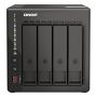 QNAP TS-453E NAS Tower Intel® Celeron® J6412 8 GB 0 TB QNAP QTS Zwart (TS-453E-8G) thumbnail
