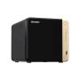 QNAP TS-464 NAS Tower Intel® Celeron® N5095 8 GB DDR4 0 TB QNAP QTS Zwart thumbnail
