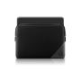 DELL ES1520V 38,1 cm (15") Opbergmap/sleeve Zwart, Groen (ES-SV-15-20) thumbnail