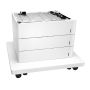 HP LaserJet Comet Red papierinvoer voor 3x550 vellen met onderstel (B01KNA) thumbnail