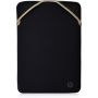 HP omkeerbare beschermende 14,1-inch goudkleurige laptophoes (2F1X3AA) thumbnail