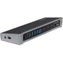 StarTech.com Triple Monitor USB 3.0 Docking Station met 2x 4K DisplayPort & HDMI - 5 Port USB-A Hub (1x Fast-Charge), 3.5mm Audio, GbE - USB Type A Universeel Laptop Dock voor MacOS / Windows (USB3DOCKH2DP) thumbnail